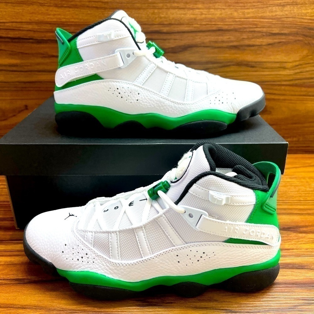 NEW Men’s Jordan Six Rings “Lucky Green” Size 9.5